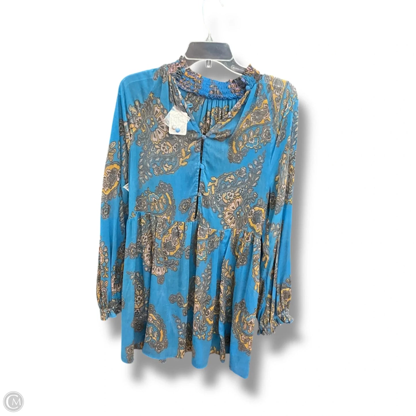 Dress Casual Short By Free People In Paisley Print, Size: Sp