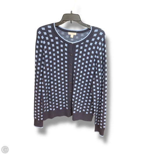 Cardigan By Charter Club In Blue, Size: L