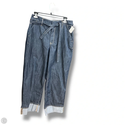 Jeans Wide Leg By Tommy Hilfiger In Blue, Size: 8