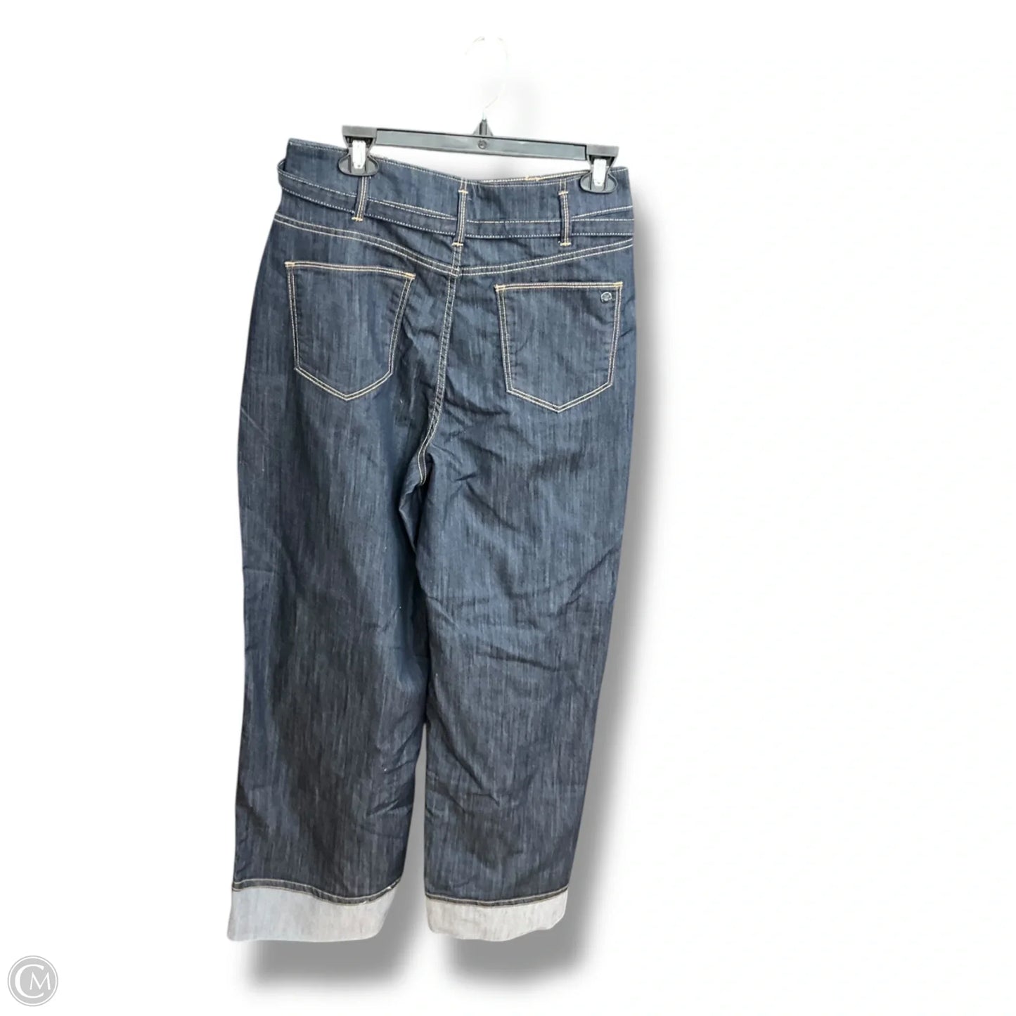 Jeans Wide Leg By Tommy Hilfiger In Blue, Size: 8