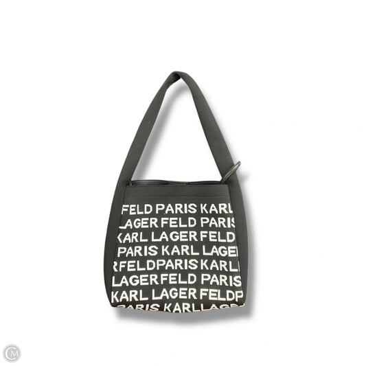 Tote Designer By Karl Lagerfeld, Size: Medium
