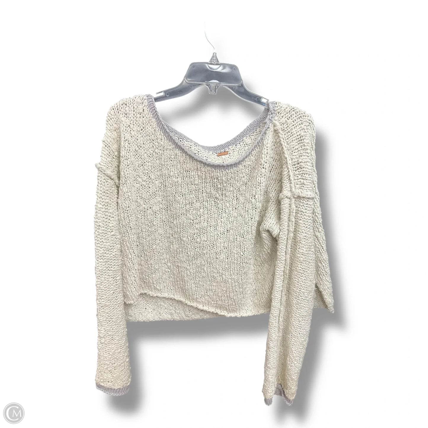 Sweater By Free People In White, Size: M