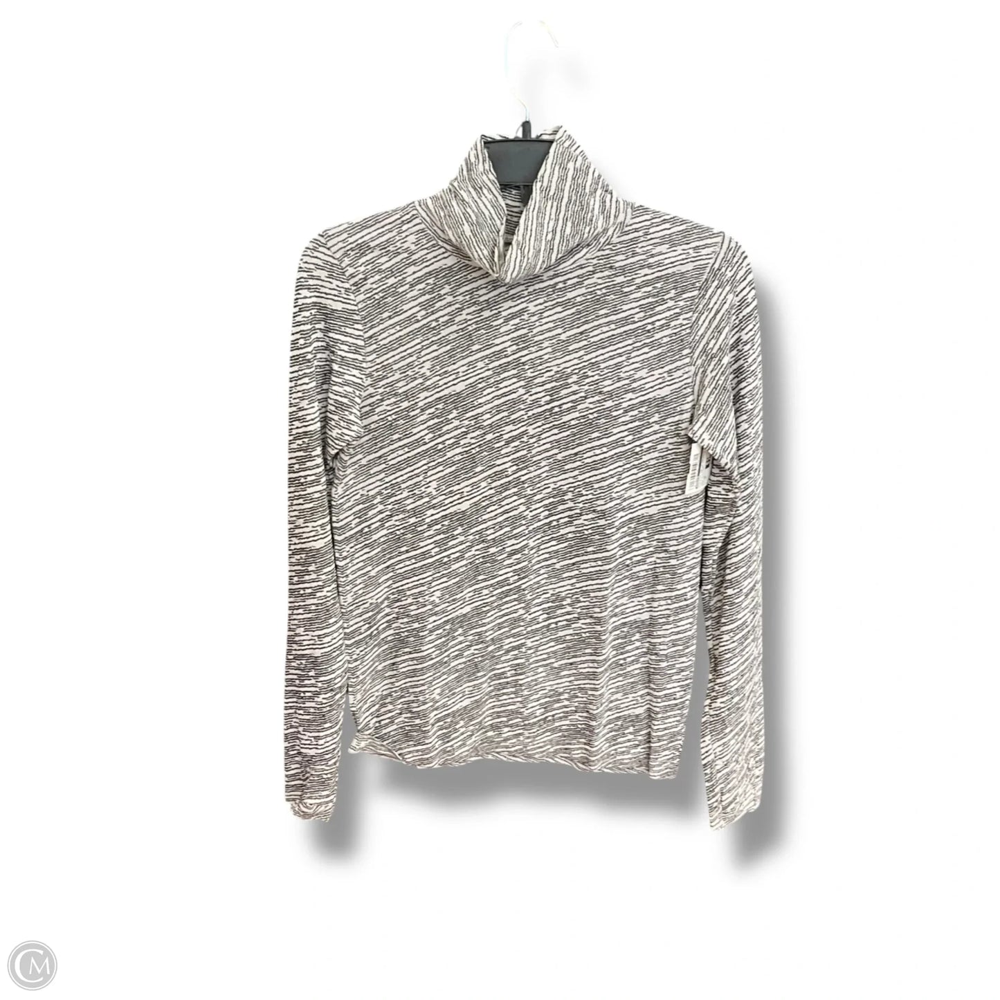 Athletic Top Long Sleeve Crewneck By Athleta In Striped Pattern, Size: Sp