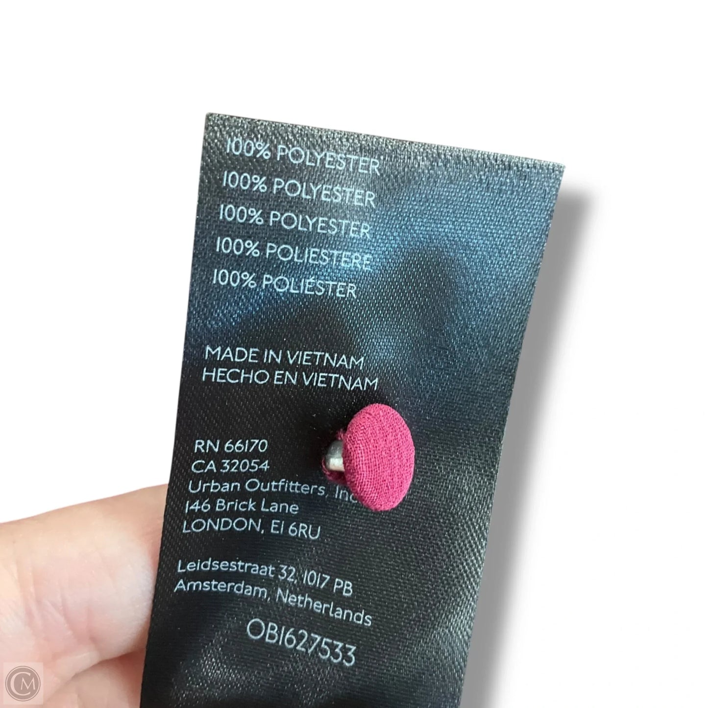 Blouse Long Sleeve By Anthropologie In Pink, Size: L