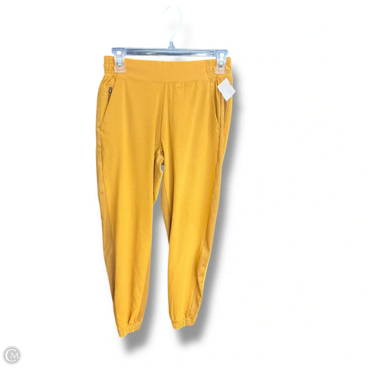 Athletic Pants By Athleta In Yellow, Size: Xs