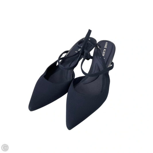 Shoes Heels Kitten By Anne Klein In Navy, Size: 8.5