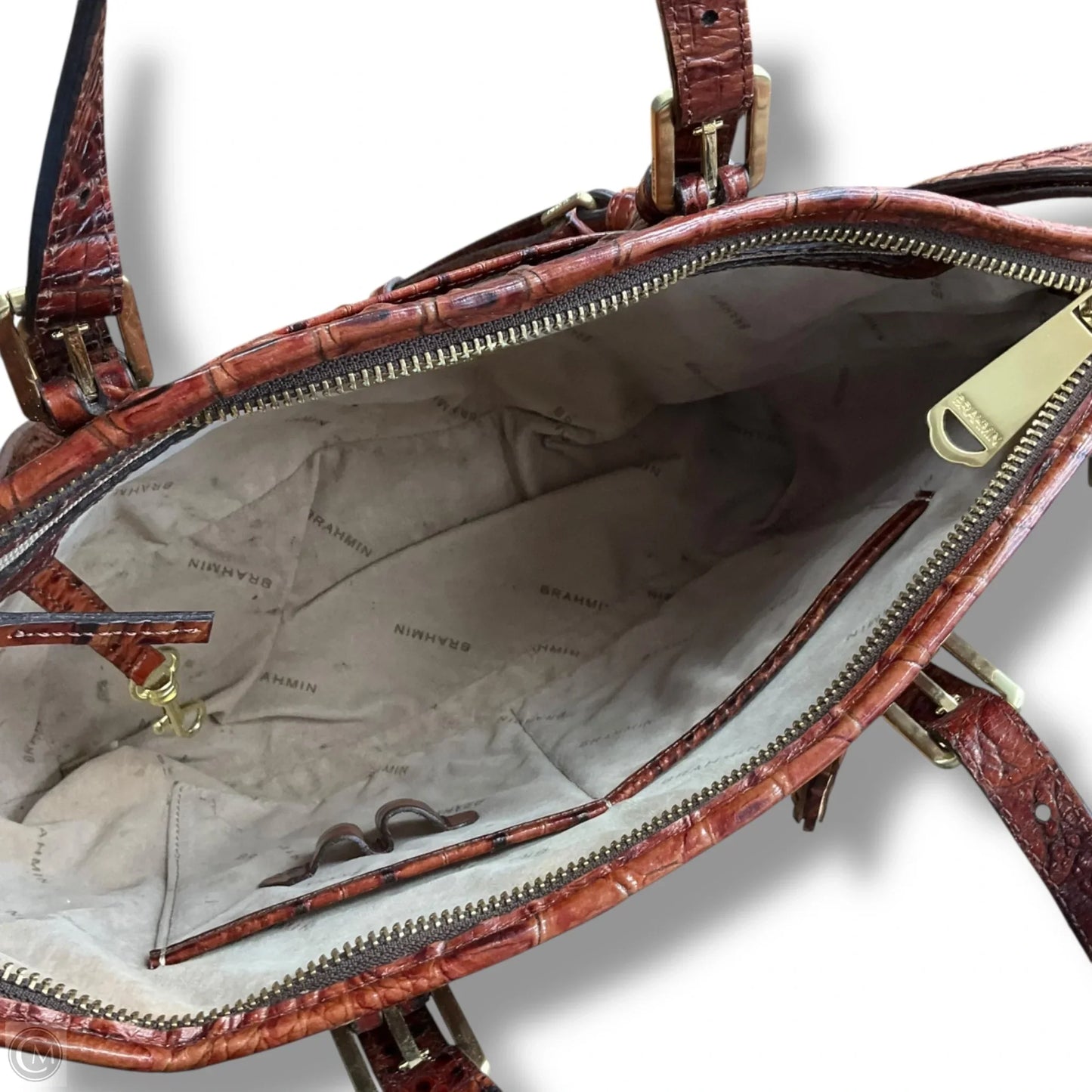 Crossbody Designer By Brahmin, Size: Medium