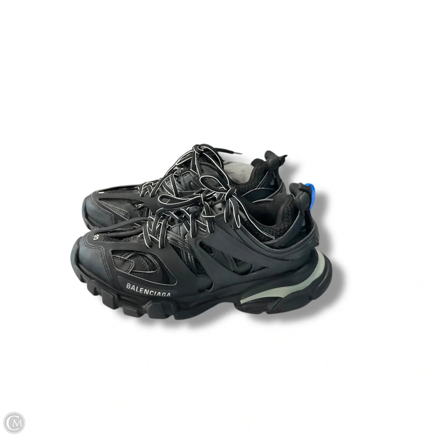 Shoes Luxury Designer By Balenciaga In Black, Size: 8.5