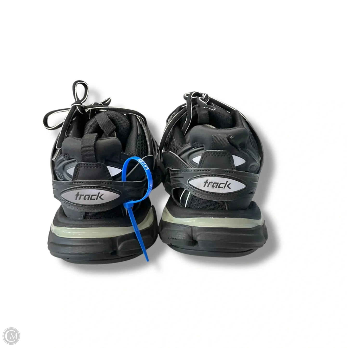 Shoes Luxury Designer By Balenciaga In Black, Size: 8.5