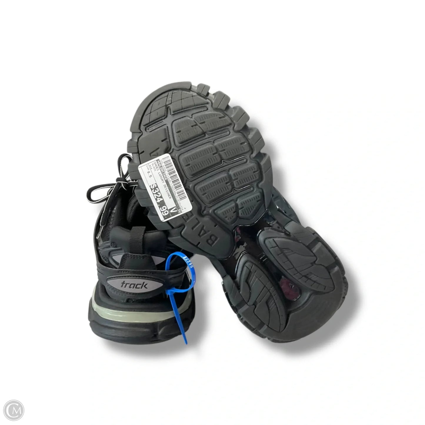 Shoes Luxury Designer By Balenciaga In Black, Size: 8.5