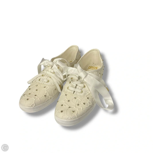 Shoes Sneakers By Keds In Cream, Size: 7