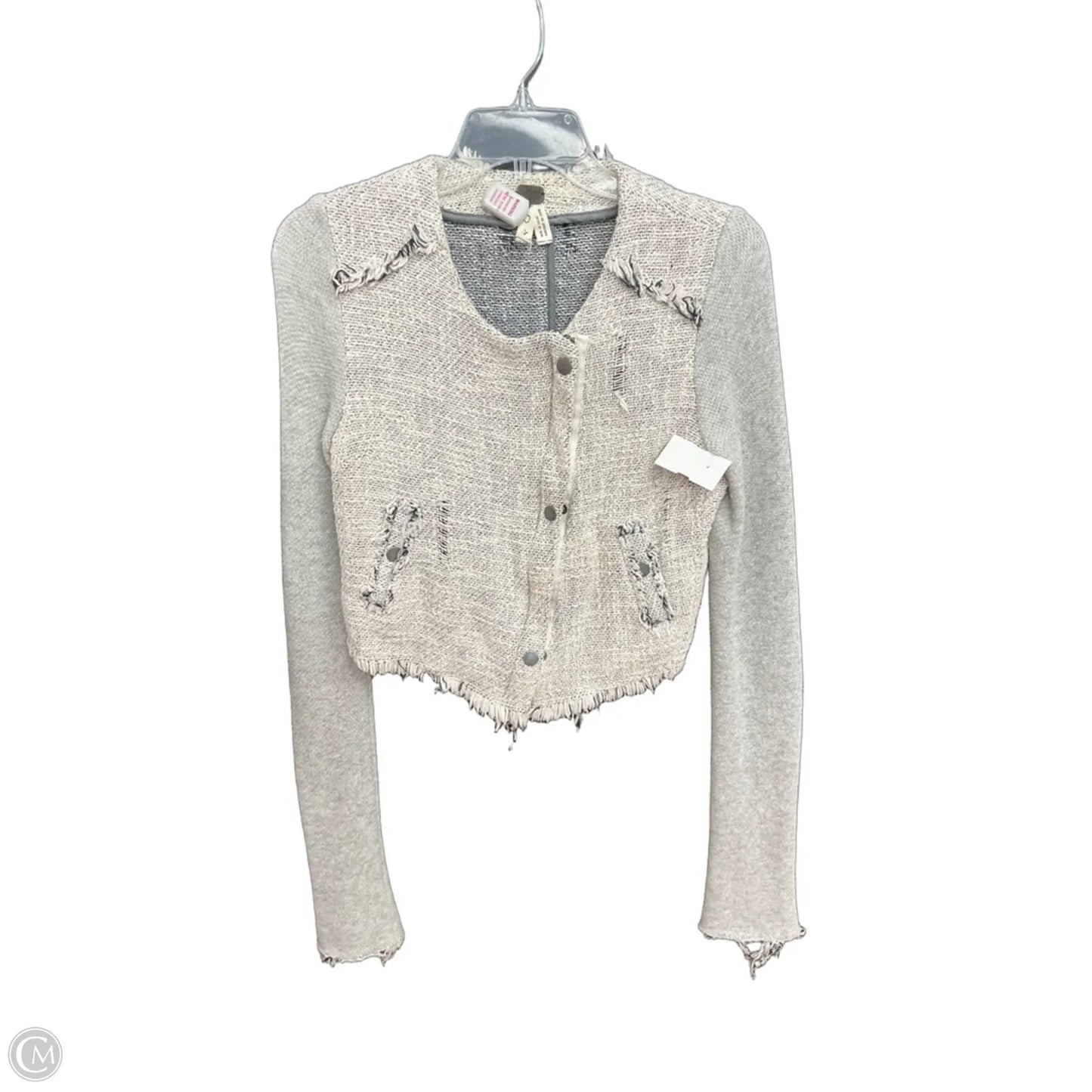 Jacket Moto By We The Free In Grey, Size: Xs