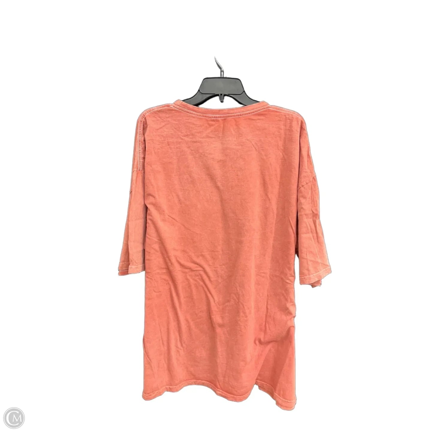 Top Short Sleeve By Maurices In Pink, Size: 3x