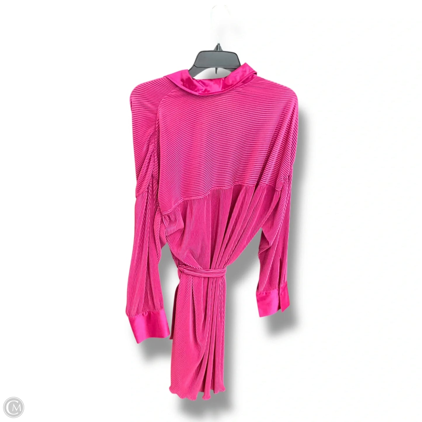 Blouse Long Sleeve By 12th Tribe In Pink, Size: M