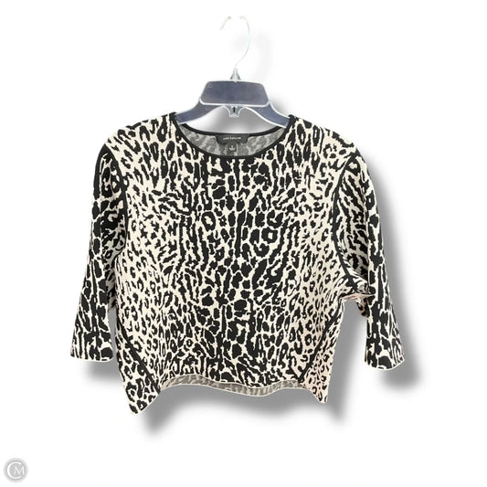 Top Long Sleeve By Ann Taylor In Animal Print, Size: S