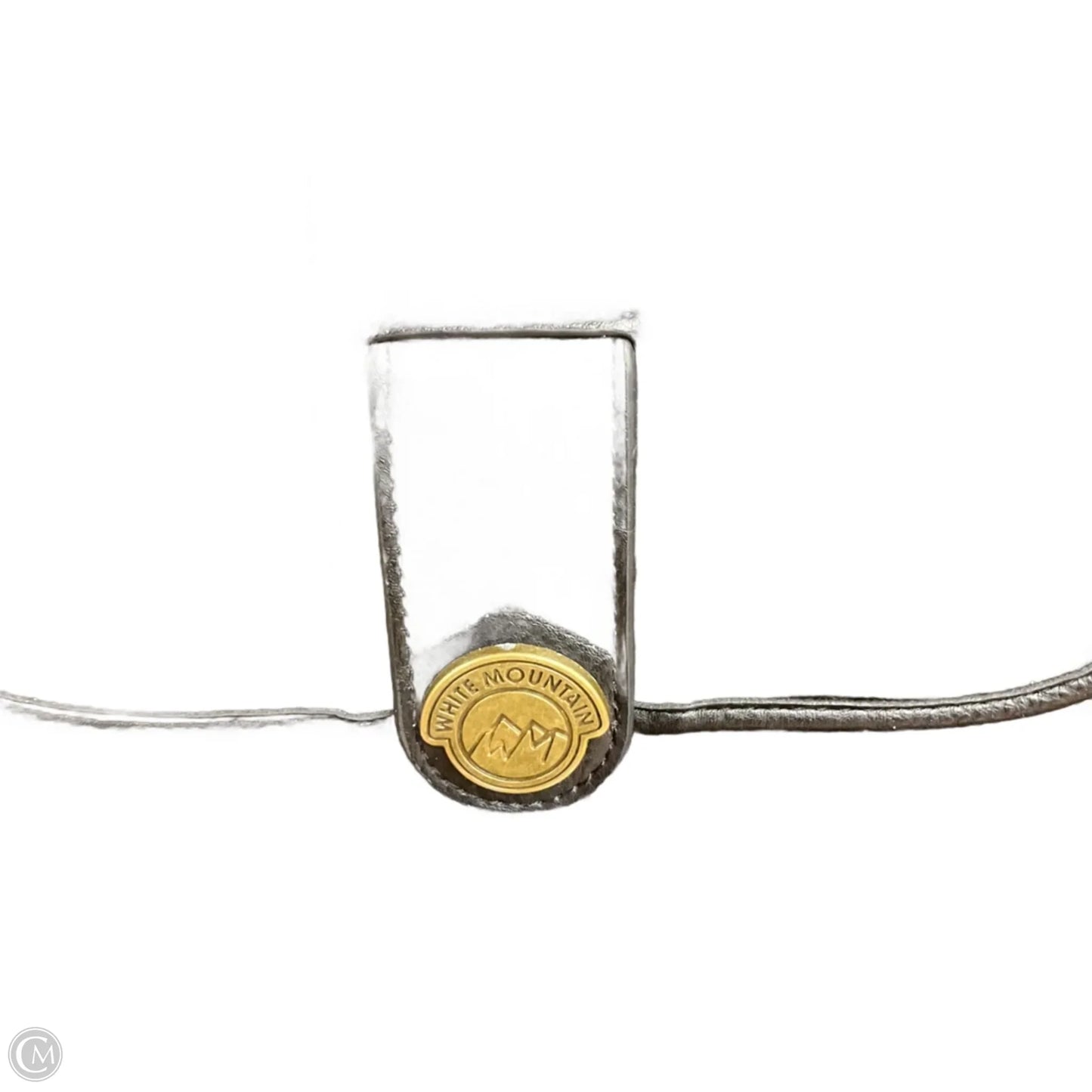 Handbag Leather By White Mountain, Size: Medium