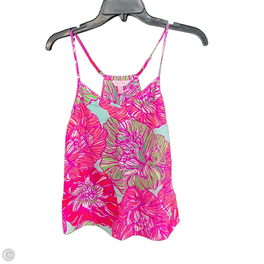 Top Sleeveless Designer By Lilly Pulitzer In Multi-colored, Size: Xs