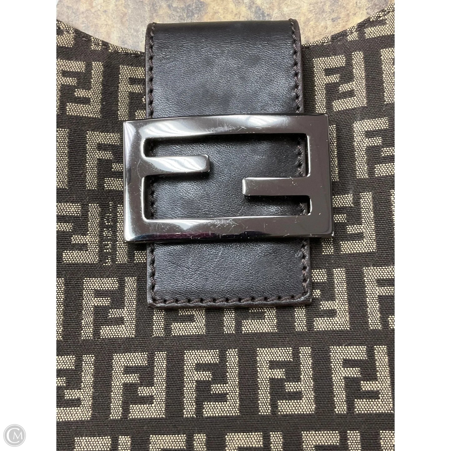 Handbag Luxury Designer By Fendi, Size: Medium