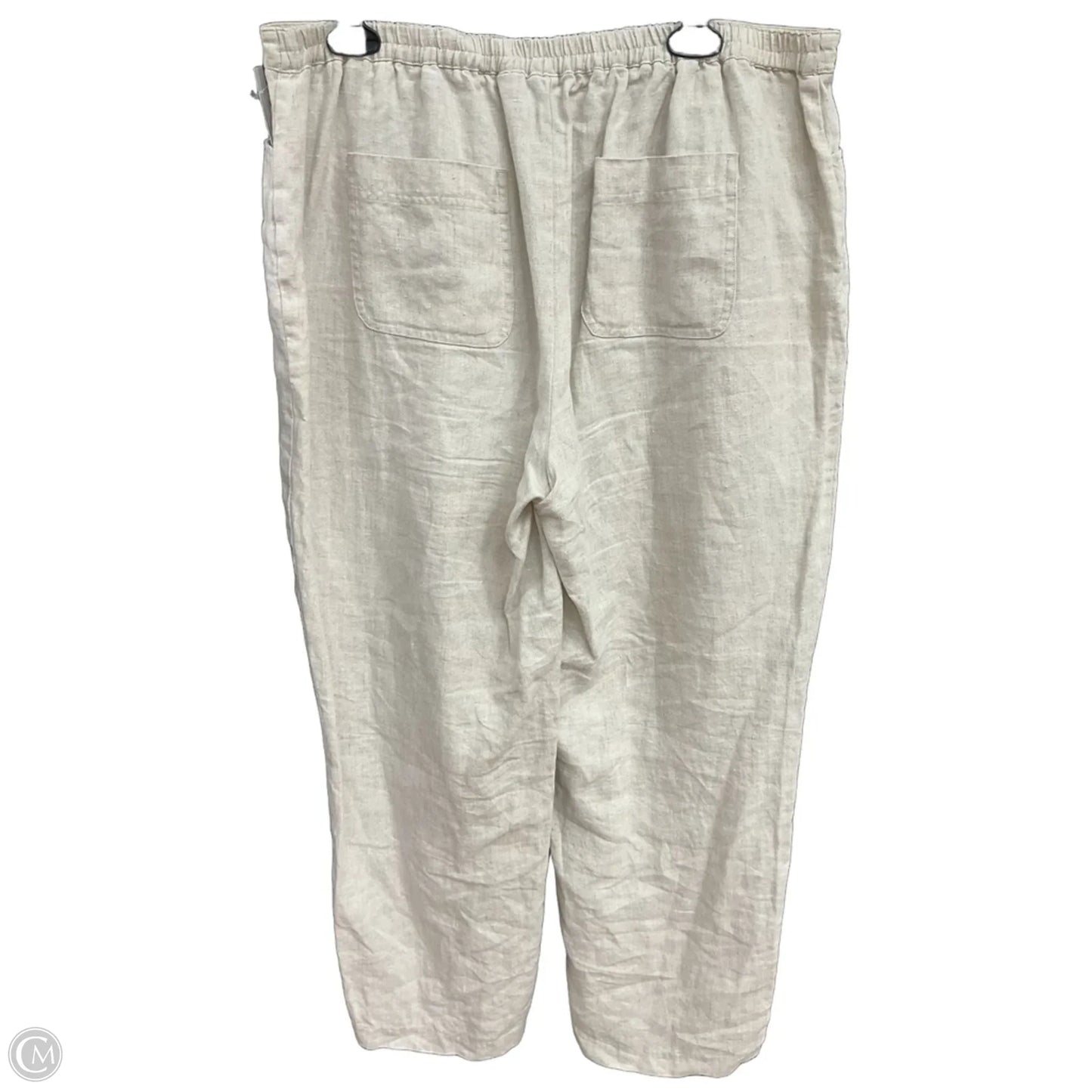 Pants Set 2pc By Chicos In Beige, Size: L
