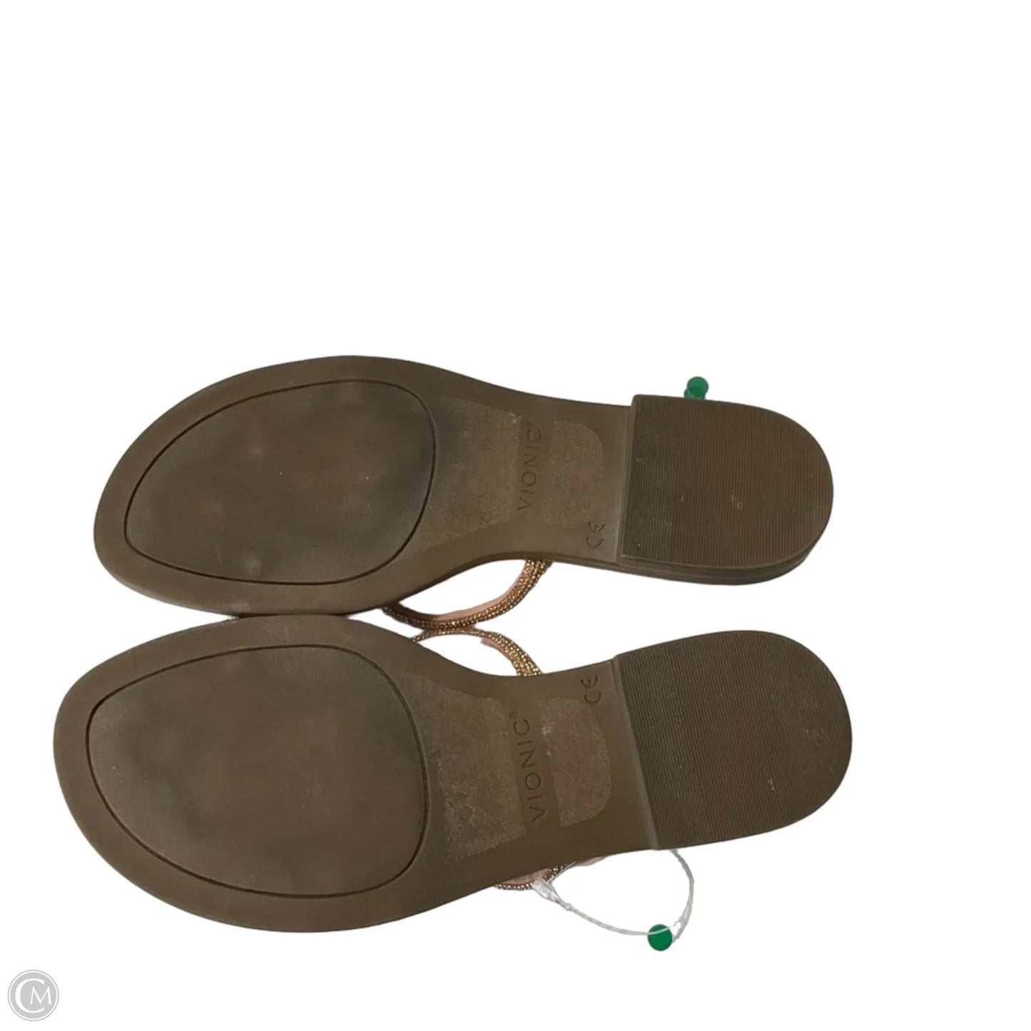 Sandals Flats By Vionic In Pink, Size: 6.5