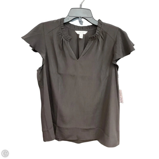 Top Sleeveless By Nine West In Black, Size: L