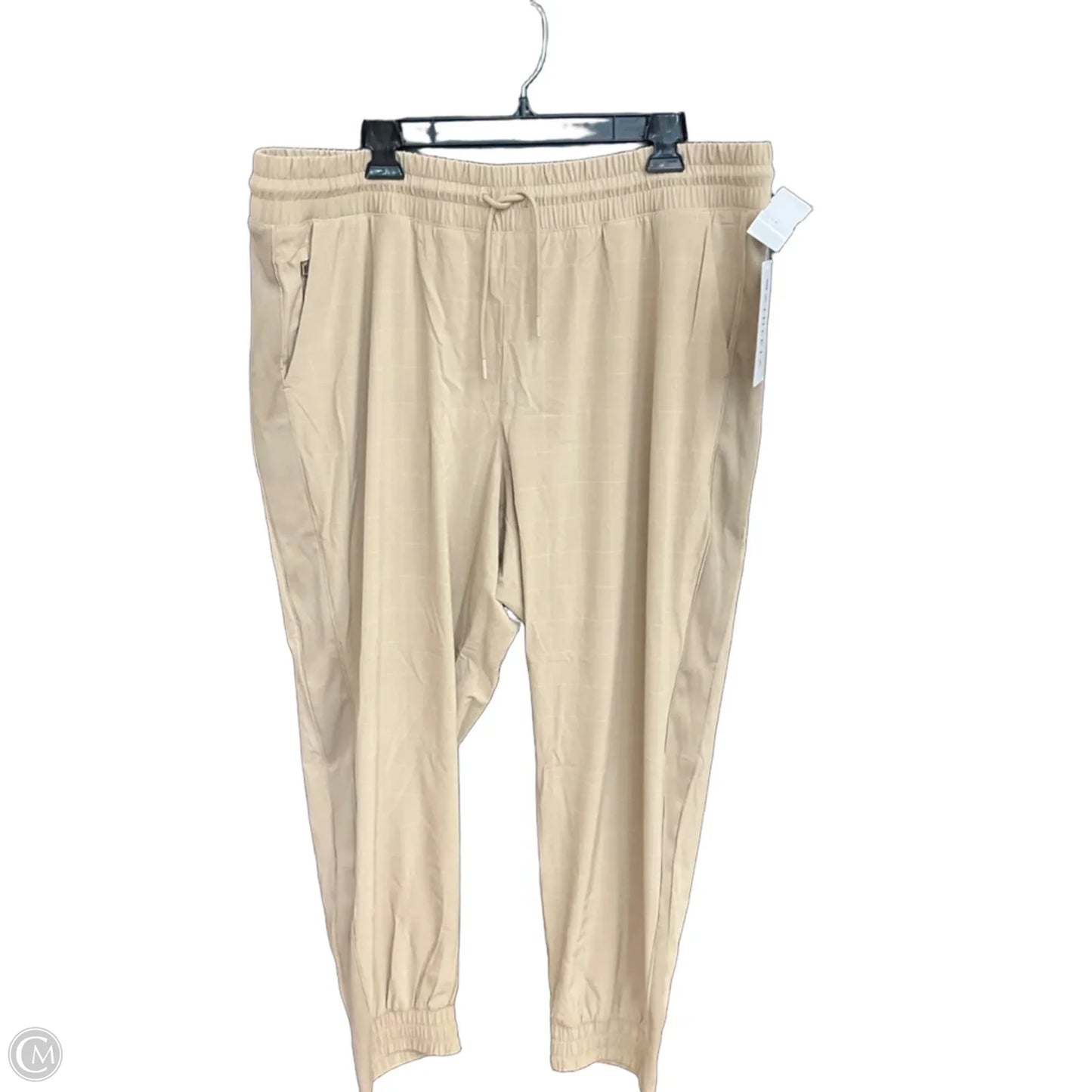 Athletic Pants By Athleta In Beige, Size: 1x
