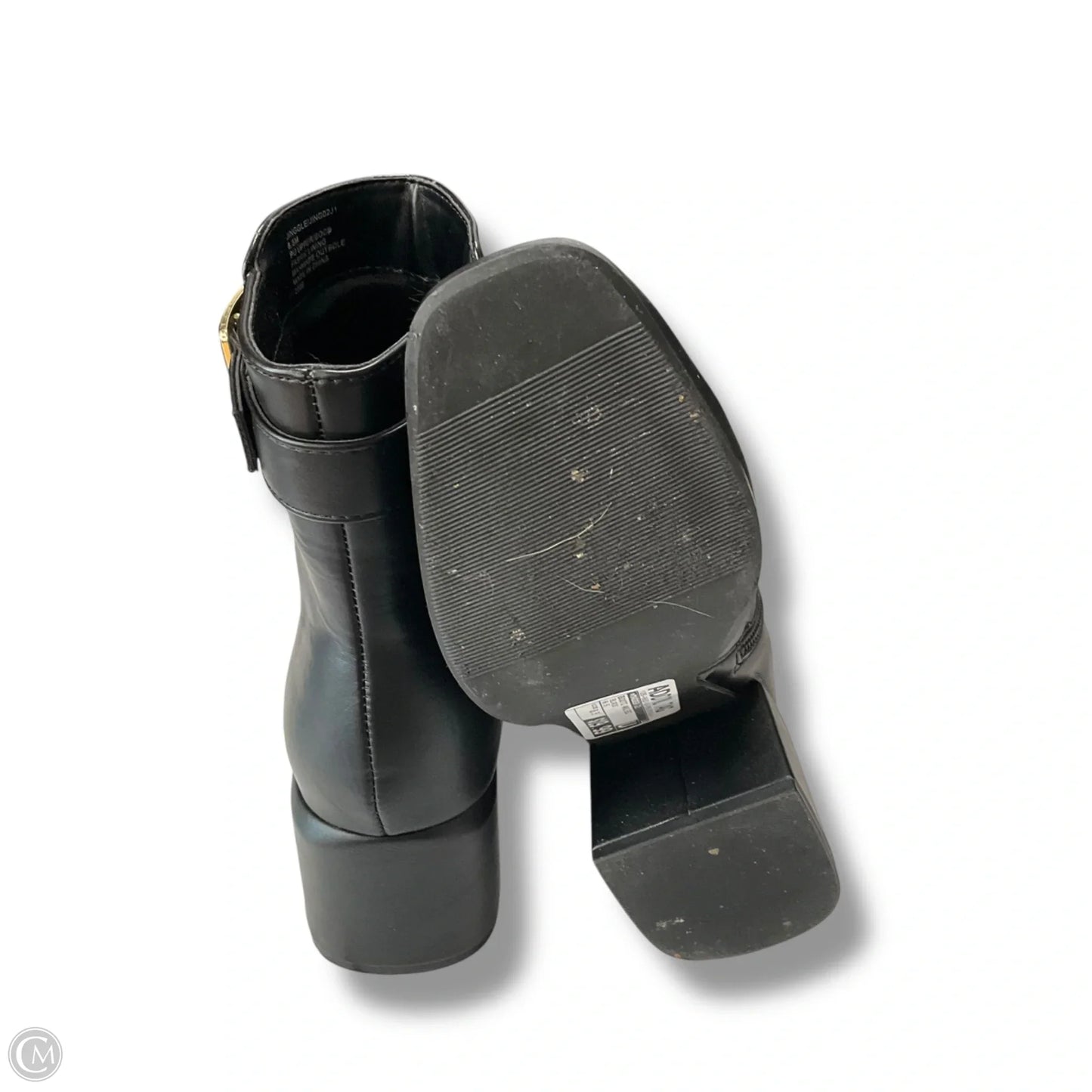 Boots Ankle Heels By Madden Girl In Black, Size: 8.5