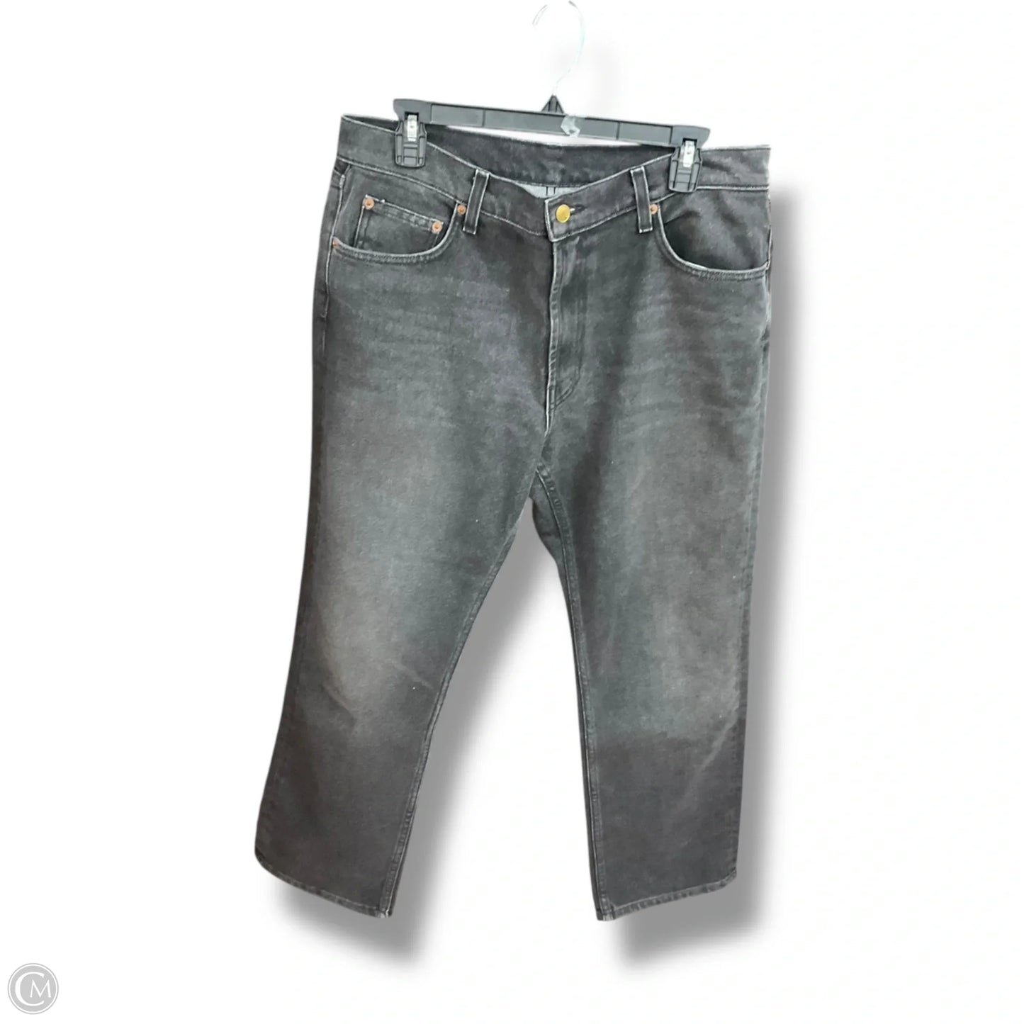 Jeans Straight By Clothes Mentor In Black, Size: 12