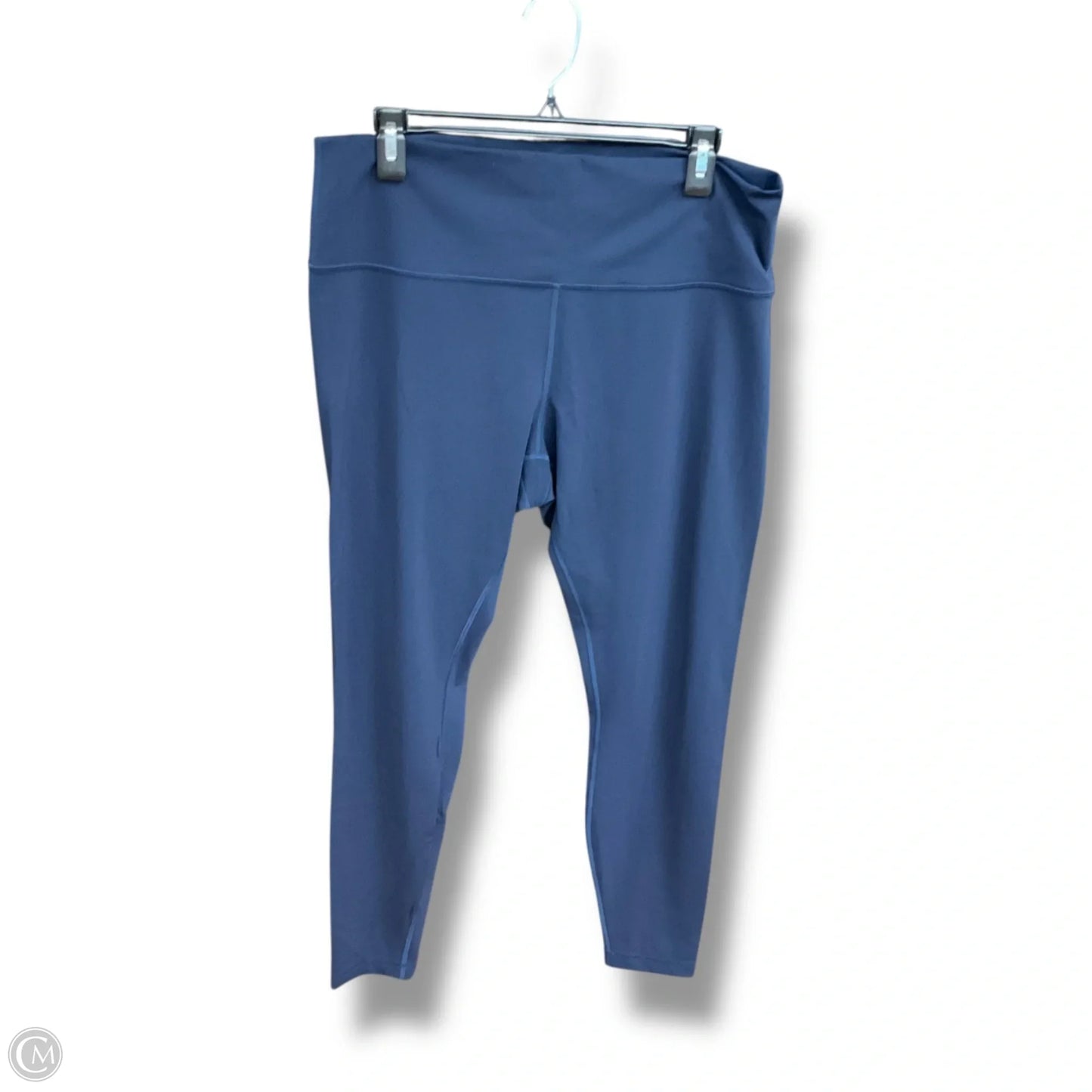 Athletic Leggings By Lululemon In Navy, Size: 16