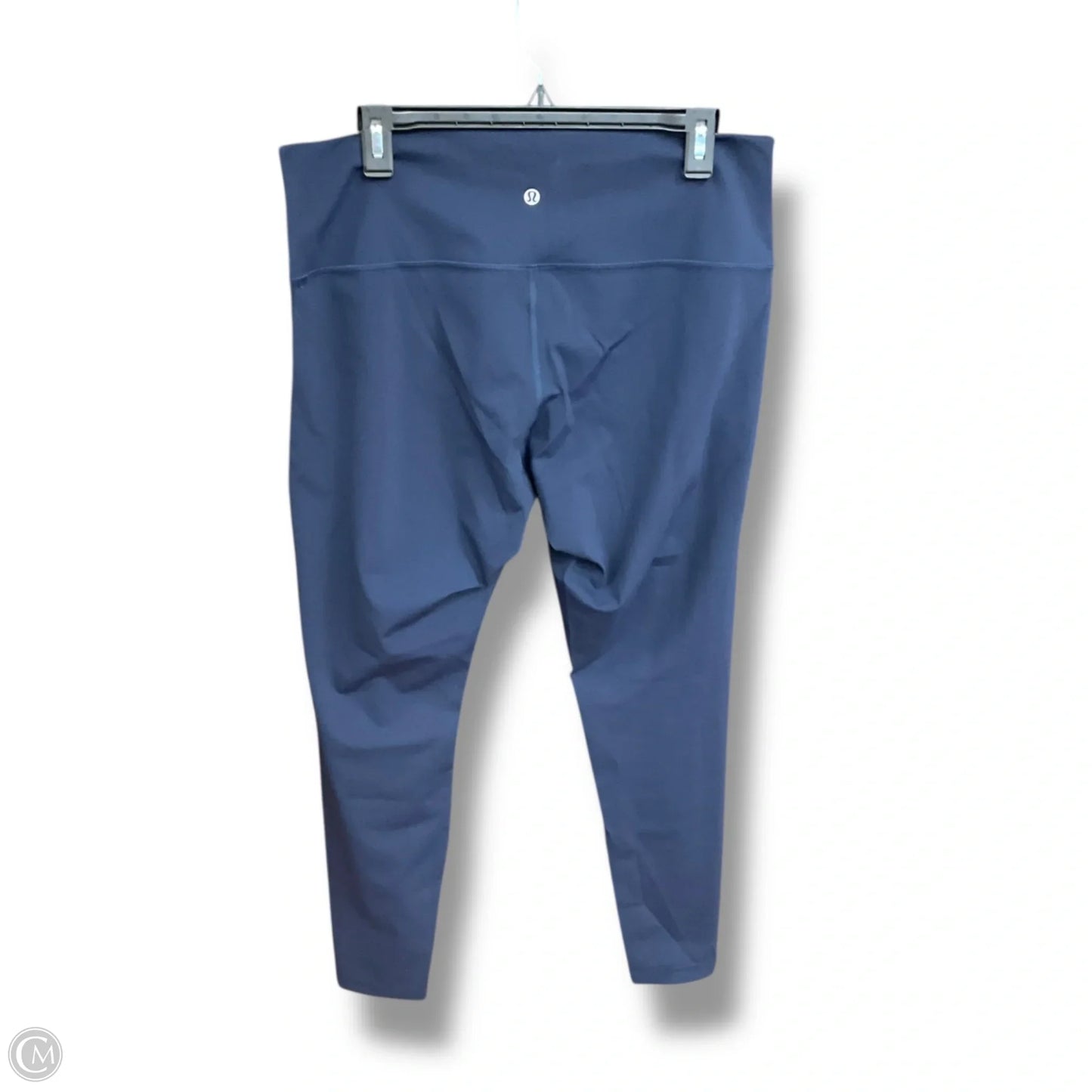 Athletic Leggings By Lululemon In Navy, Size: 16