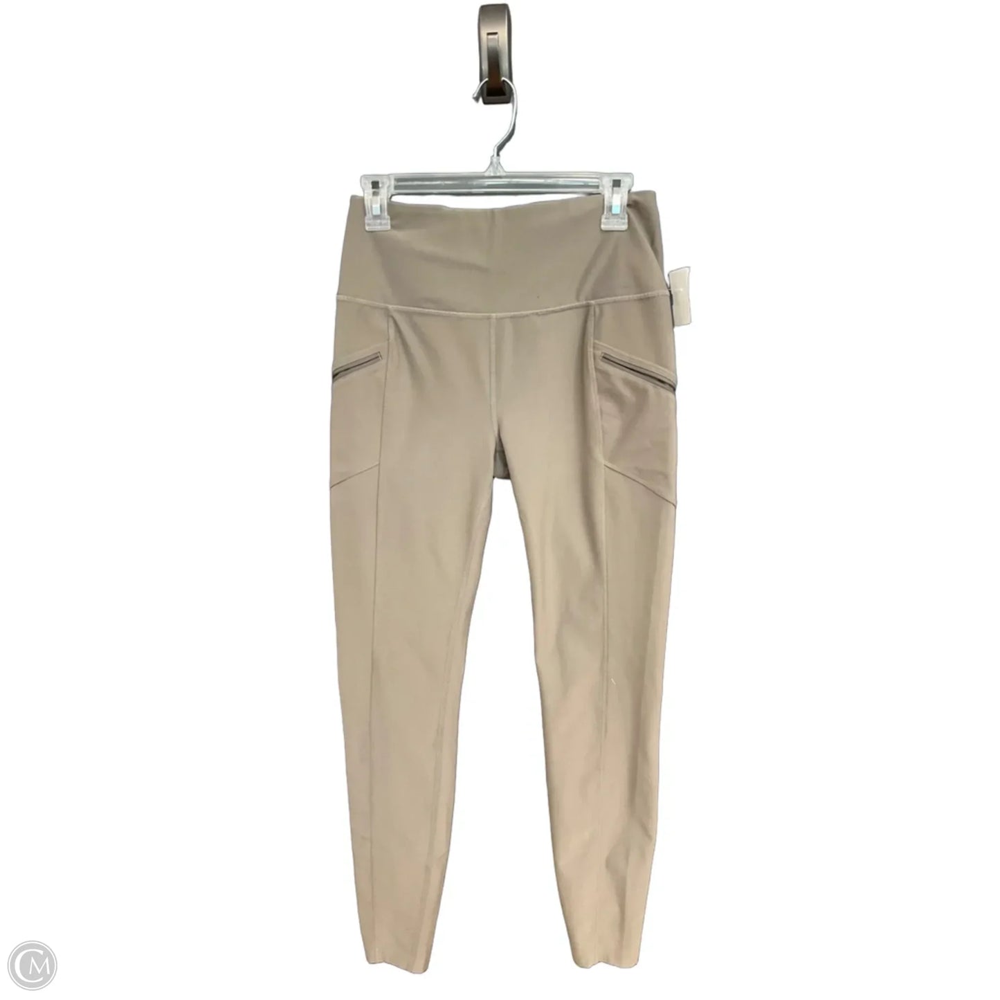 Athletic Leggings By Eddie Bauer In Brown, Size: M
