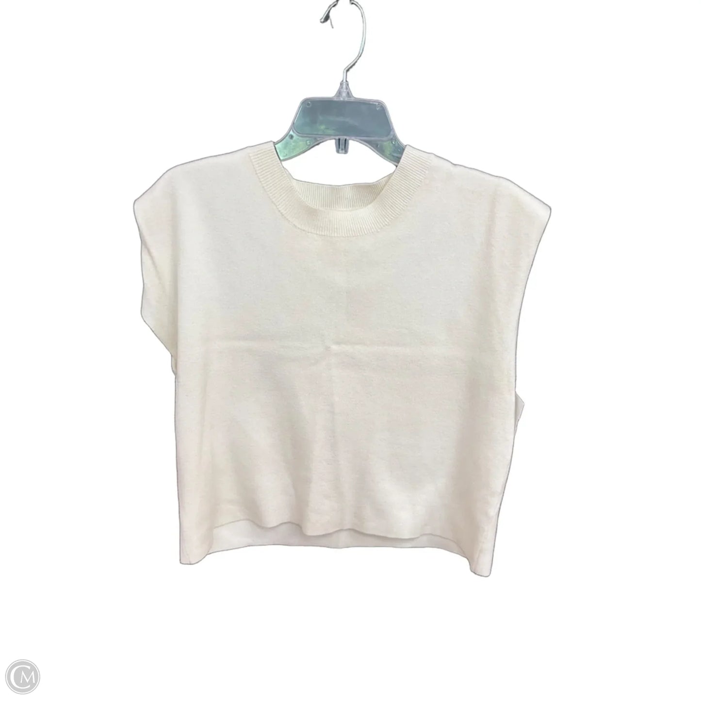 Top Sleeveless By Maeve In Cream, Size: S