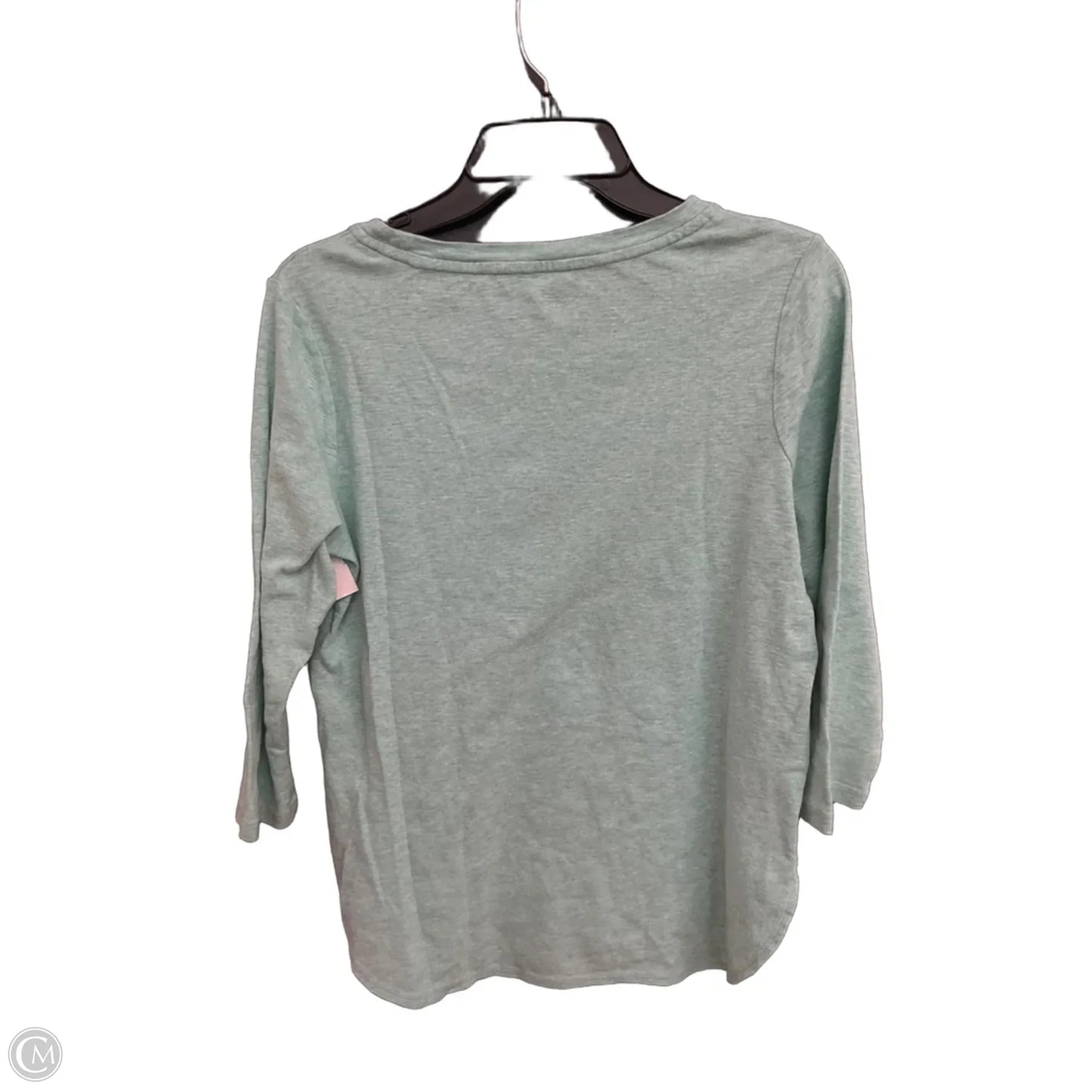 Top Long Sleeve By Tommy Bahama In Teal, Size: M