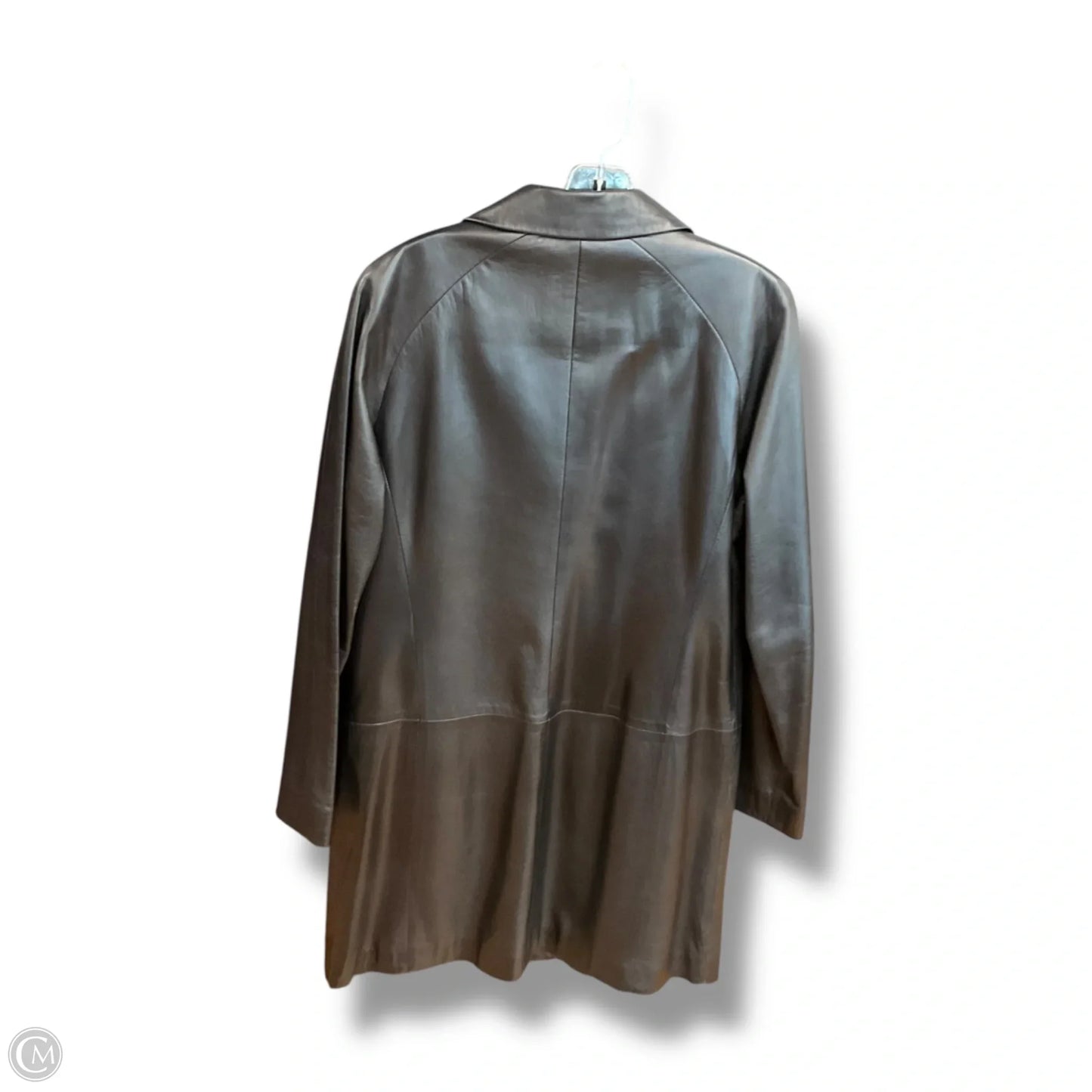 Coat Leather By Cmc In Black, Size: M