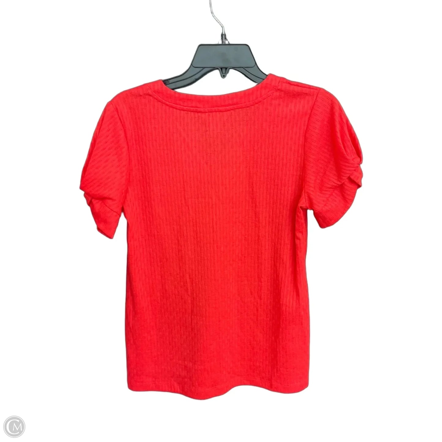 Top Short Sleeve By Liz Claiborne In Red, Size: Xs