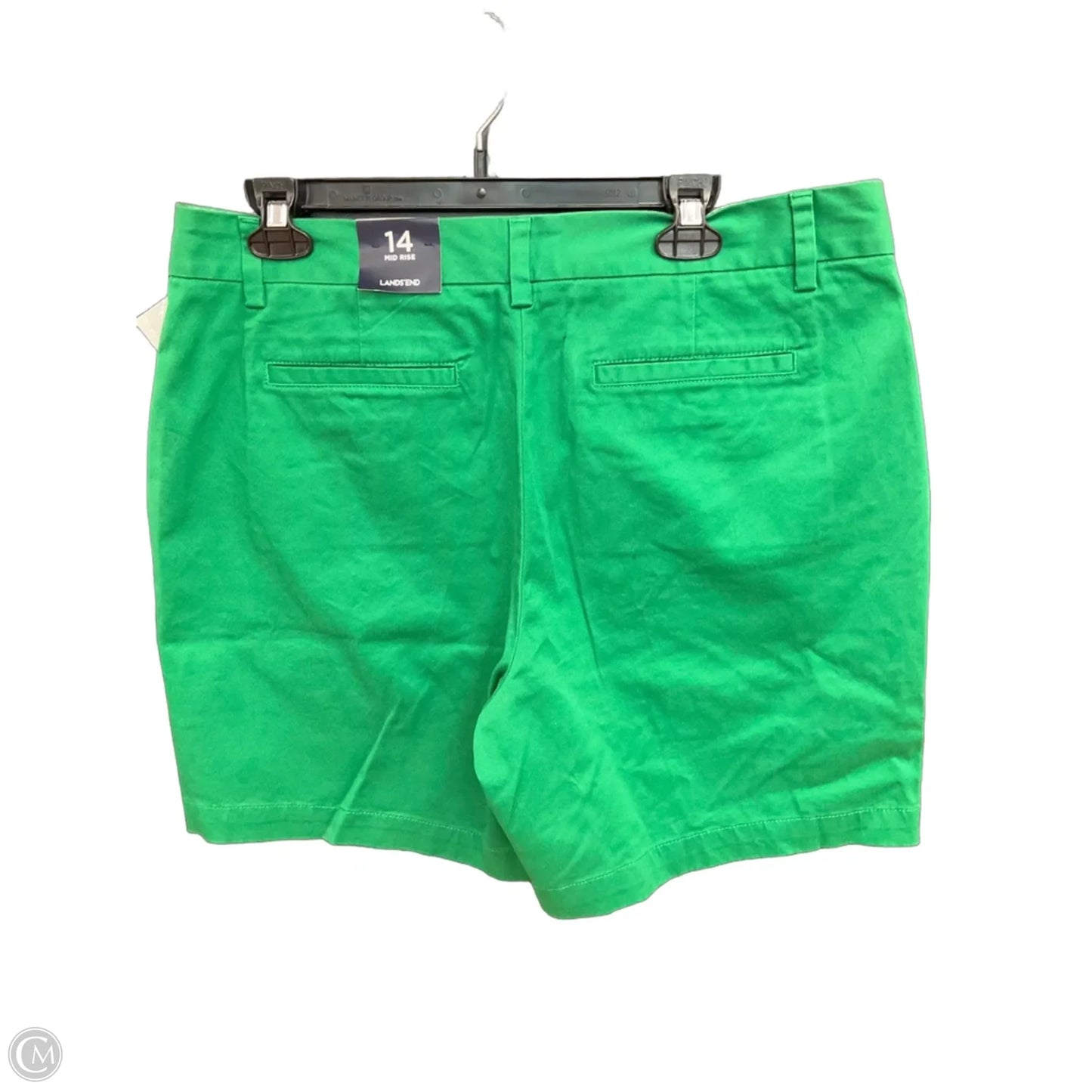 Shorts By Lands End In Green, Size: 14