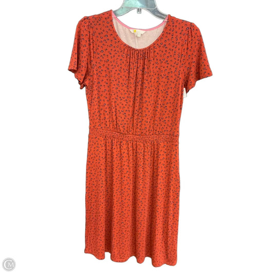 Dress Casual Midi By Boden In Orange, Size: S