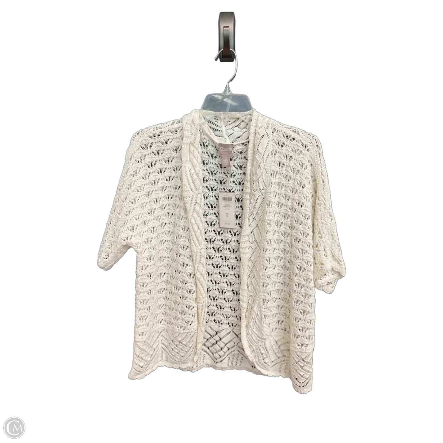 Cardigan By Chicos In White, Size: L