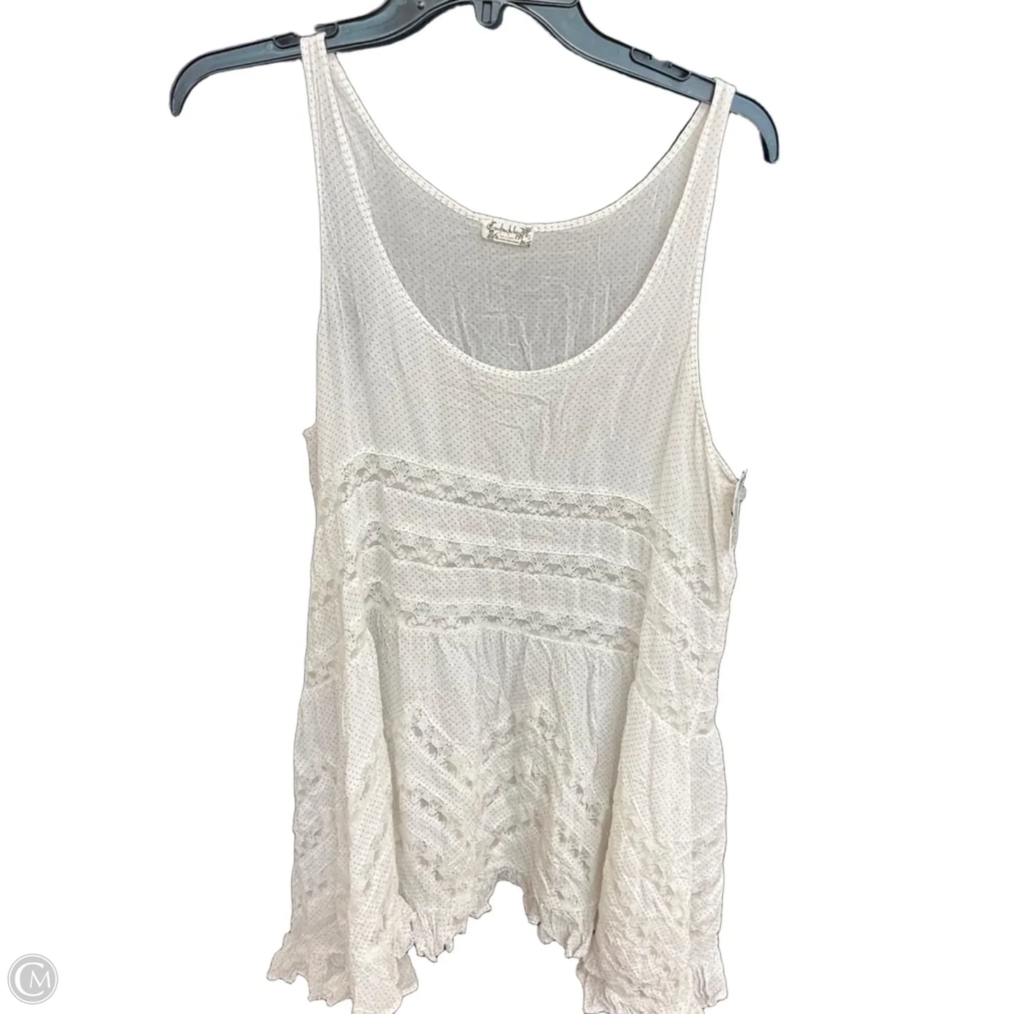 Top Sleeveless By Free People In White, Size: S