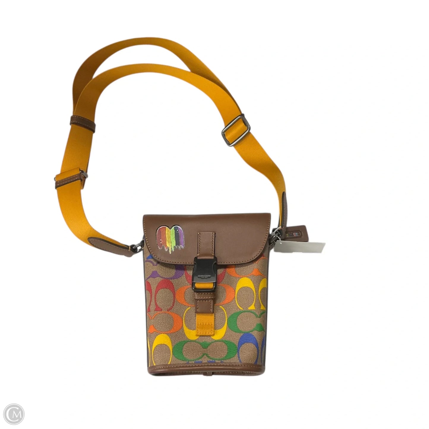 Crossbody Designer By Coach, Size: Small