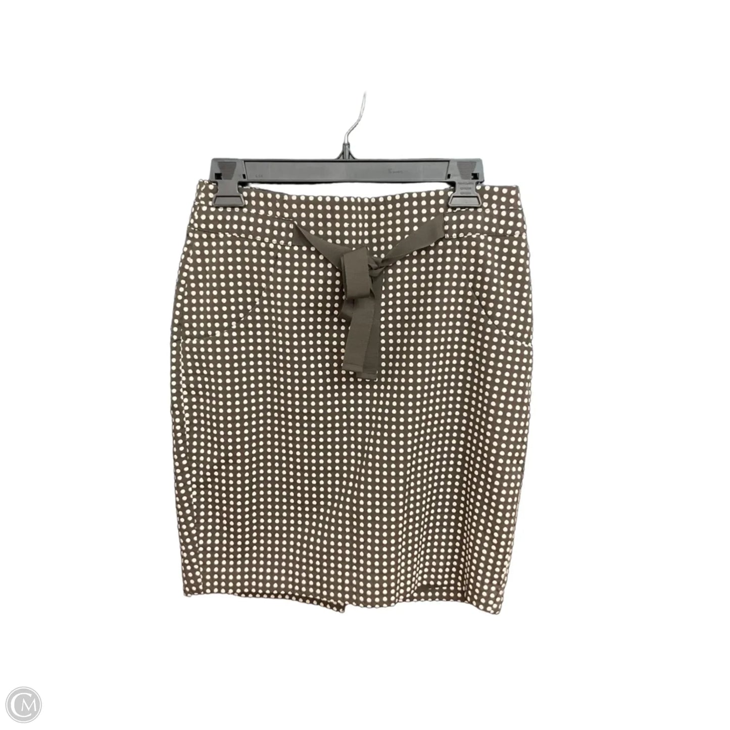 Skirt Midi By Clothes Mentor In Polkadot Pattern, Size: 4