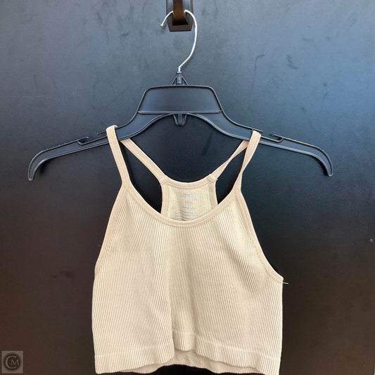 Athletic Bra By Ododos In Tan, Size: Xs