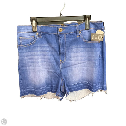 Shorts By Fashion Nova In Blue, Size: 14