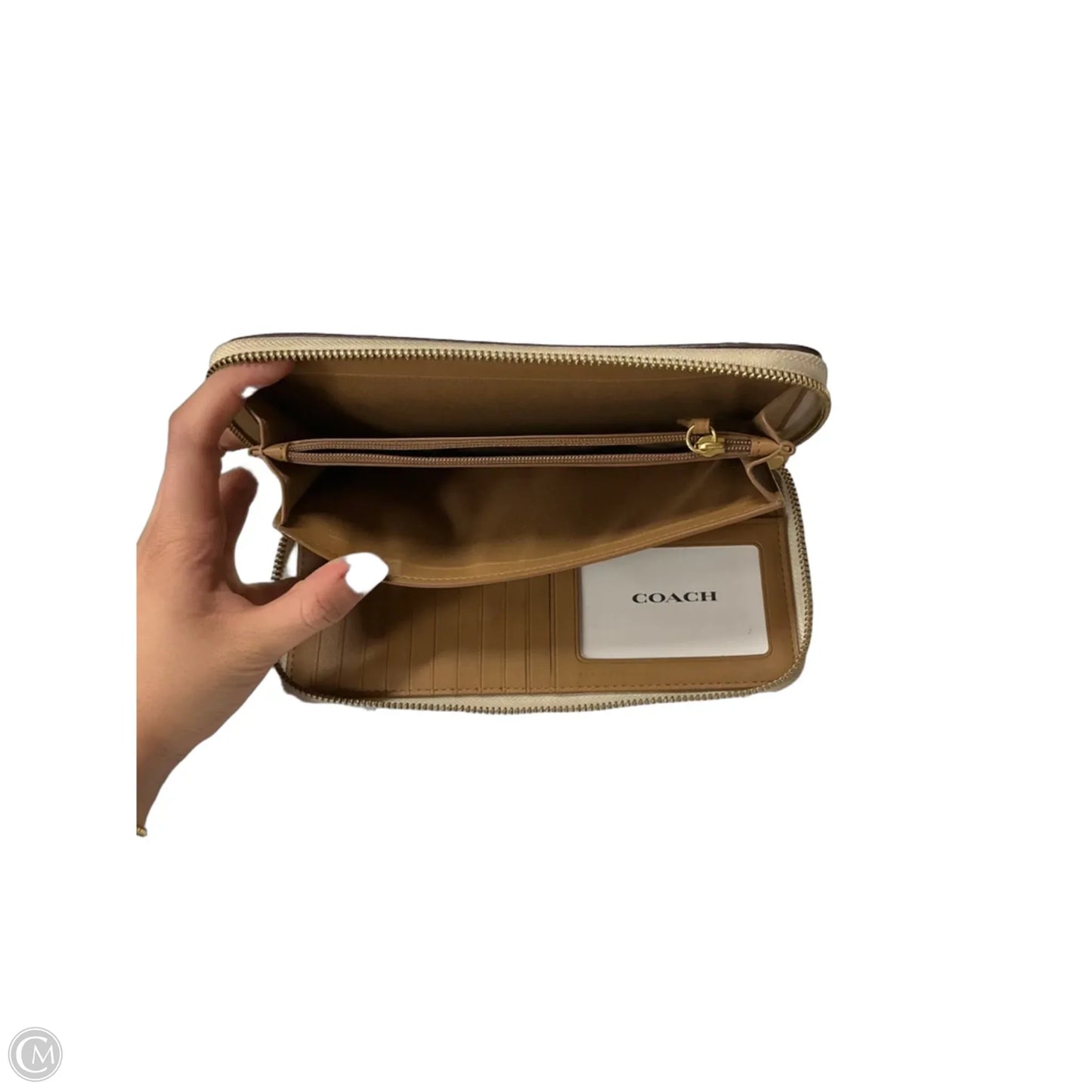 Wallet Designer By Coach, Size: Large