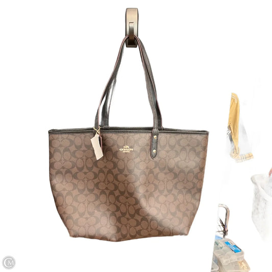 Tote Designer By Coach, Size: Large