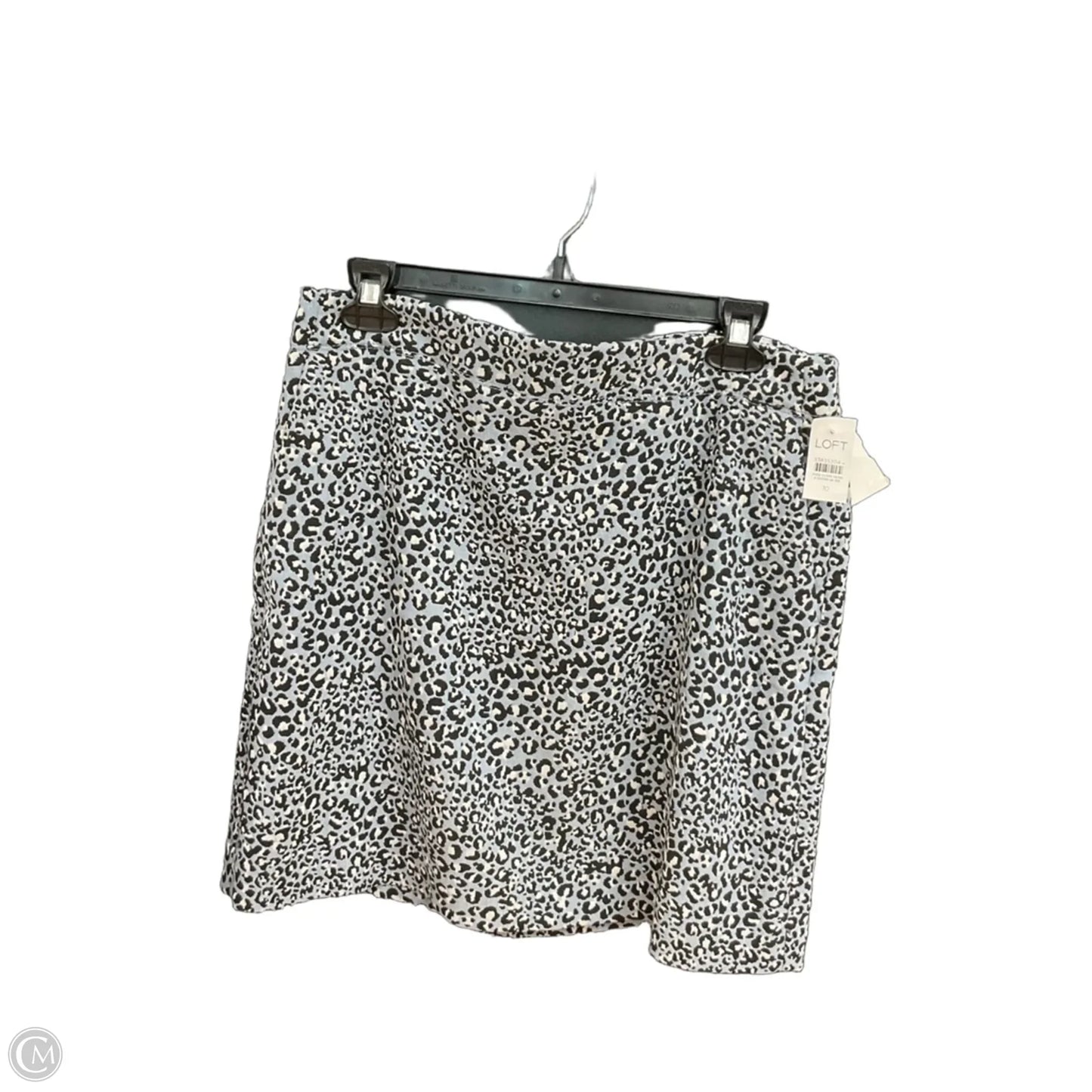 Skirt Midi By Loft In Animal Print, Size: 10