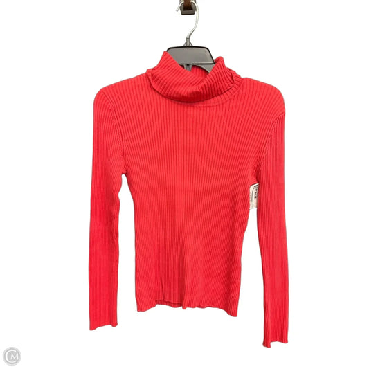 Top Long Sleeve By Chicos In Red, Size: S