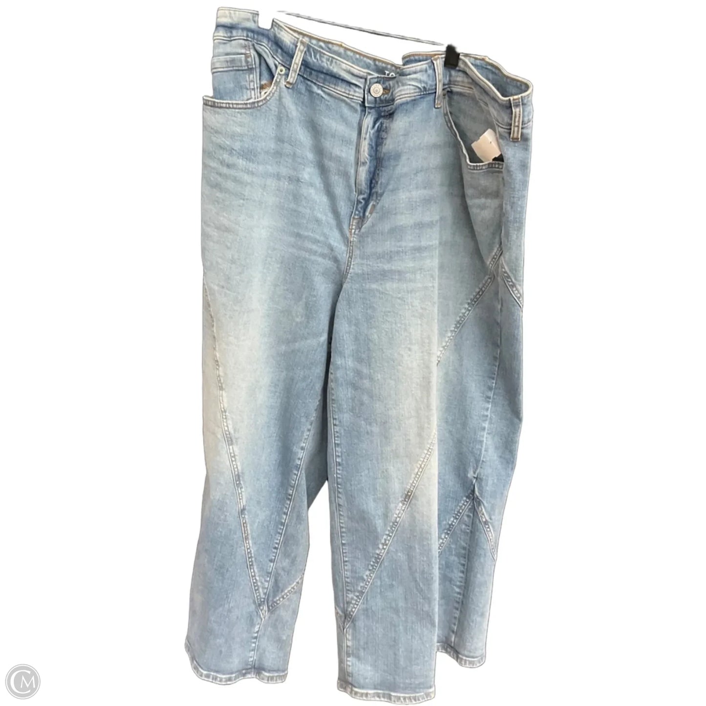 Jeans Wide Leg By Torrid In Blue, Size: 24