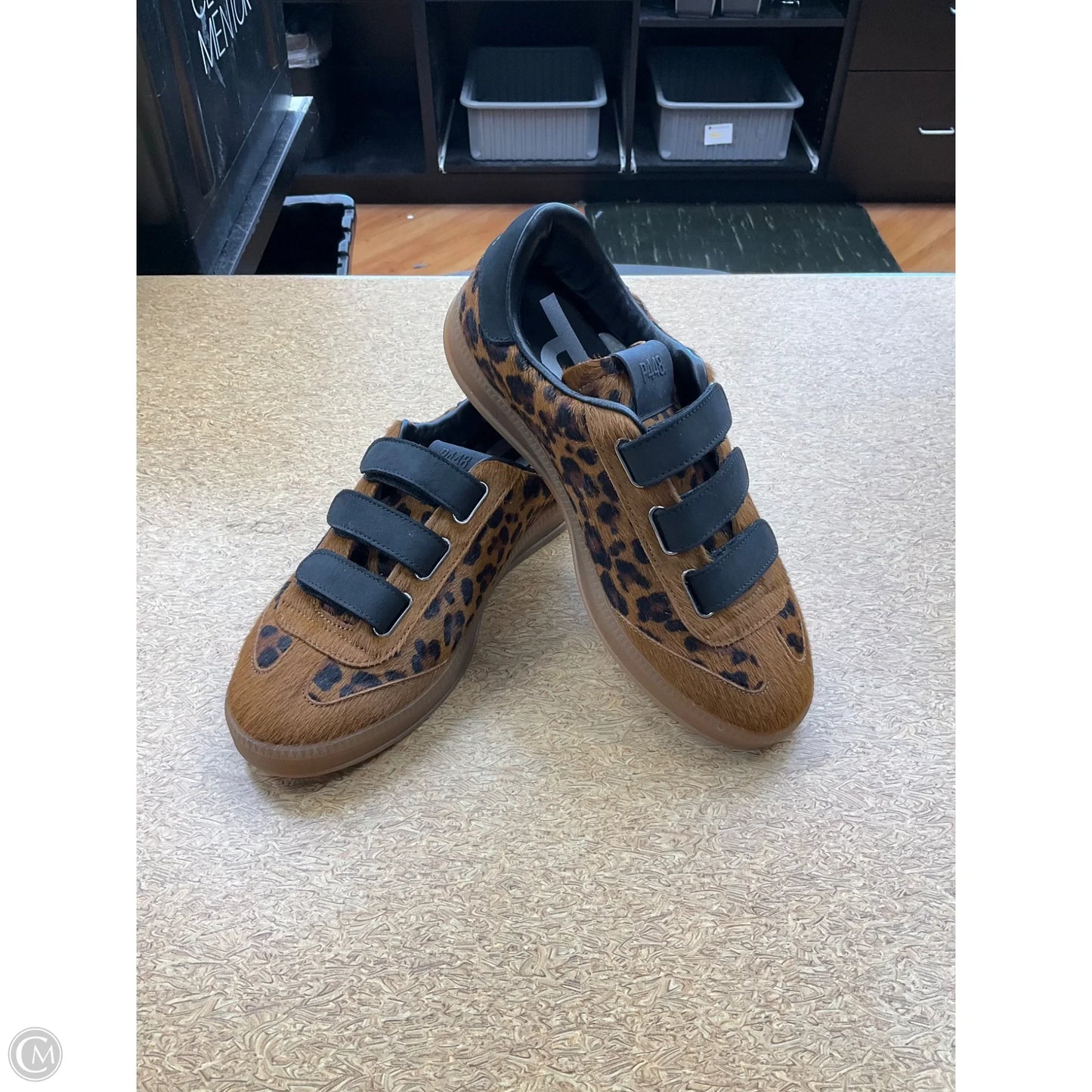 Shoes Sneakers By P448 In Animal Print, Size: 9