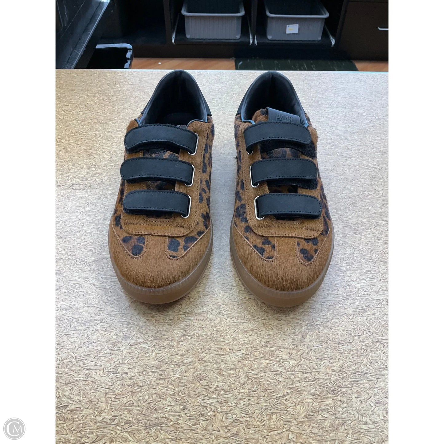 Shoes Sneakers By P448 In Animal Print, Size: 9
